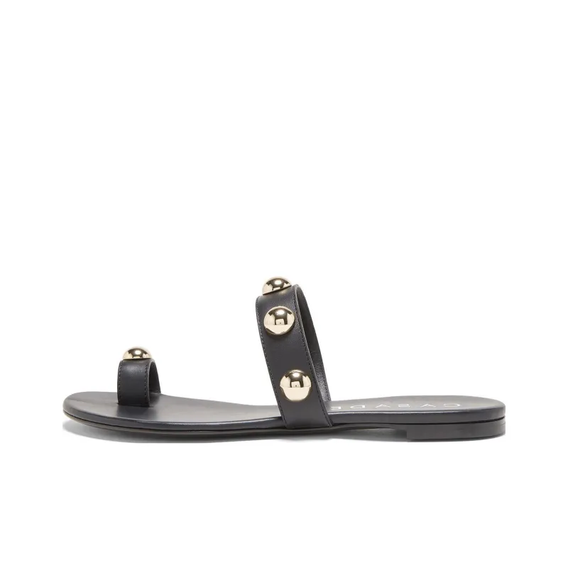 Casadei Ellen Slide Slippers Women's Black-0