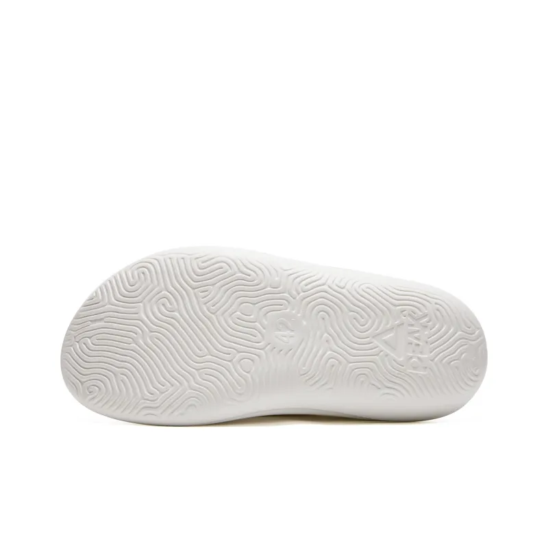PEAK Very Small Fat Drag Slide Slippers Unisex White-5