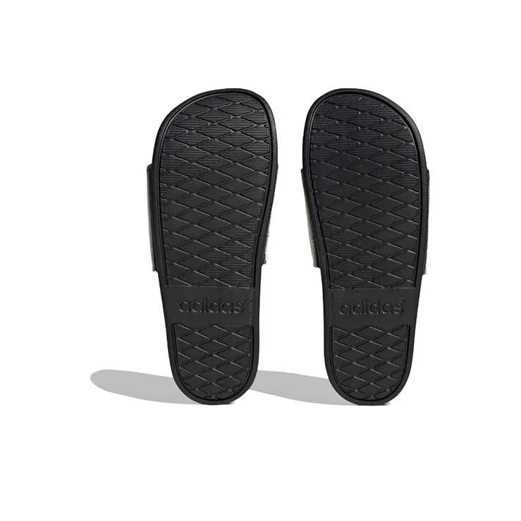Adidas Adilette Comfort Slides 'Off White Core Black' Women's-4
