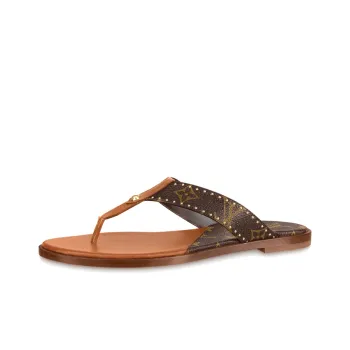 LOUIS VUITTON Stylish Sandals Women's Brown
