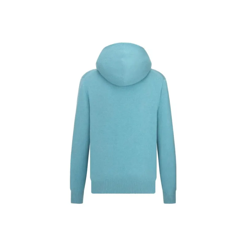 DIOR Logo Patch Long Sleeved Hoodie-7