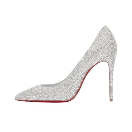 Christian Louboutin High Heels Women's Silver