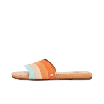 UGG Rubber Sole Slide Slippers Women's Citrus Orange