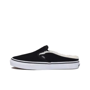 Vans Fleece Pack X Vans Classic Slip On Black/White