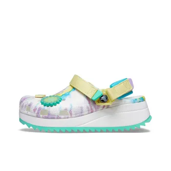 Crocs Classic Hiker Peace Out White Women's