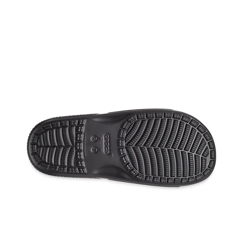 Crocs Slide Slippers Women's Black-6