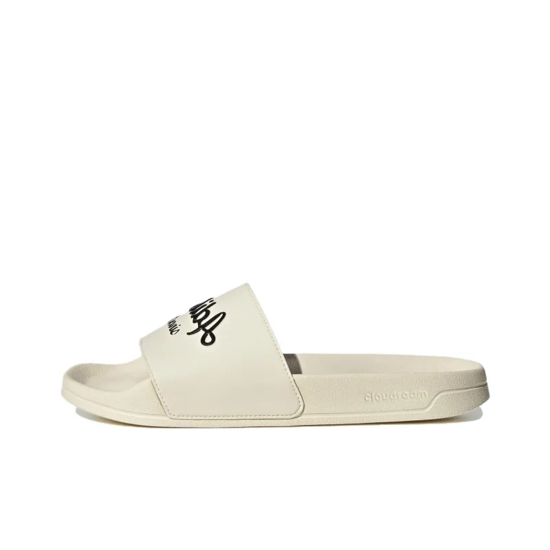 Adidas Adilette Shower Slides Wonder White Core Black-0