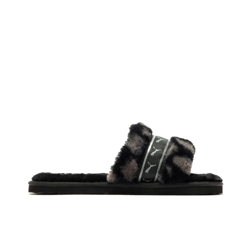 PUMA Fluff Remix Animal Bx 'Black Grey' Women's-1