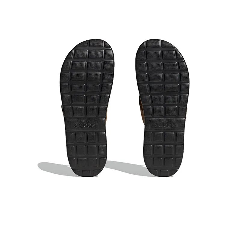 Adidas Comfort Flip Flops 'Brown Black'-5
