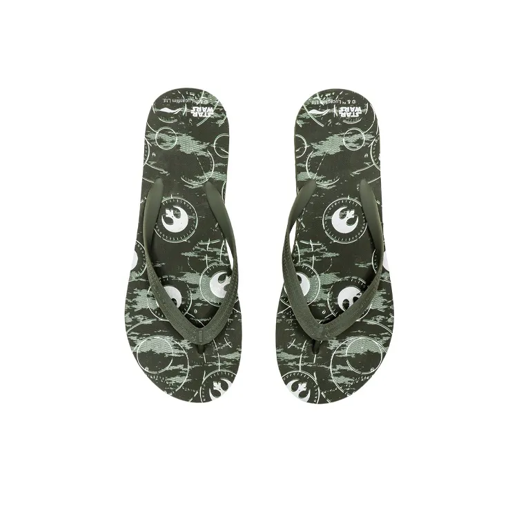 STAR WARS x LiNing Quiet Abrasion Resistant Slide Slippers Men's Moss Green-3