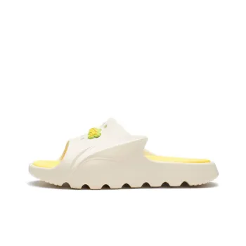 LiNing Slide Slippers Women's Vanilla Yellow