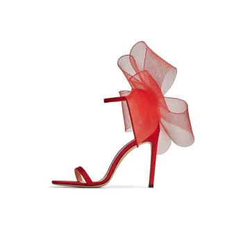 Jimmy Choo Strap Sandals Women's Red