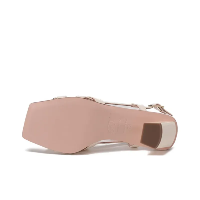Roger Vivier Strap Sandals Women's Cream-5