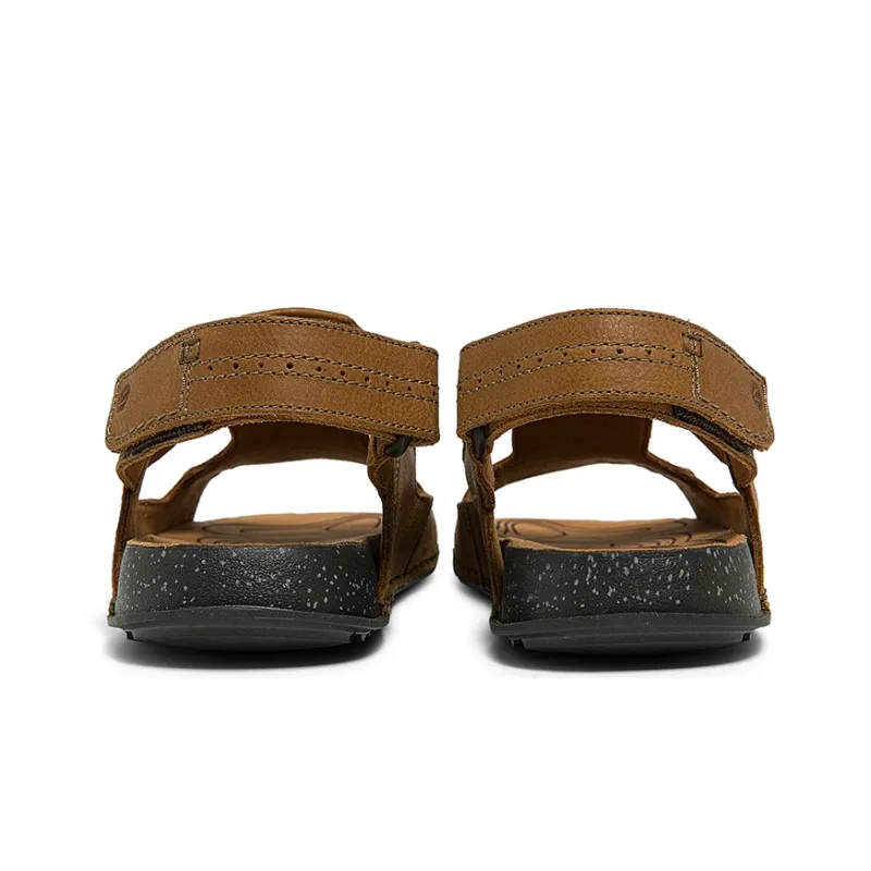 Clarks Beach Sandals Men Dark Umber-2