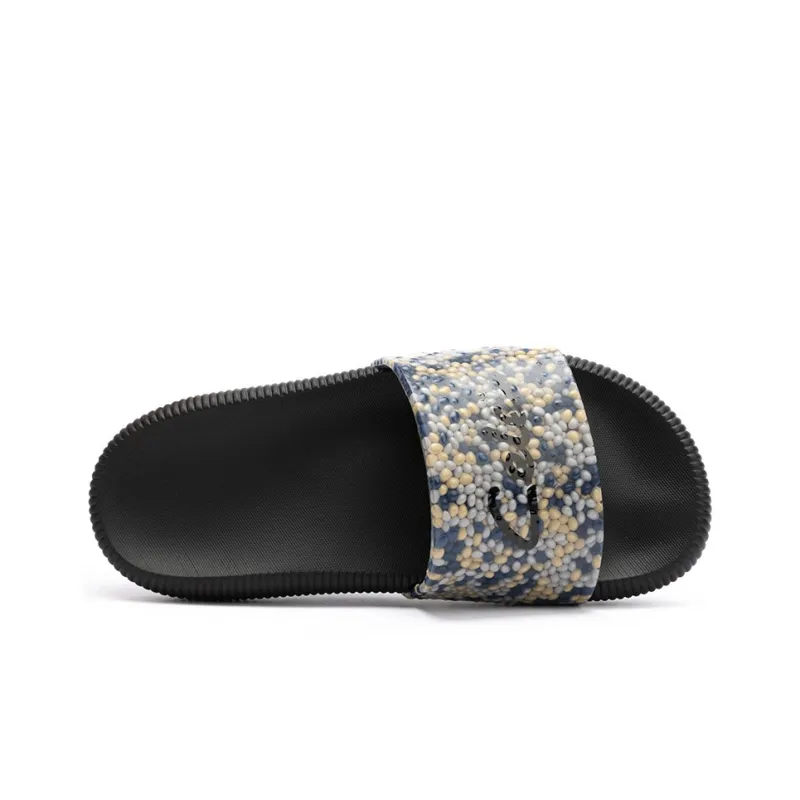 CELE Slide Slippers Unisex Gray Blue/Orange White-2
