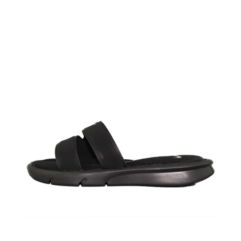 Nike Ultra Comfort Slide Black White Black Women's-0