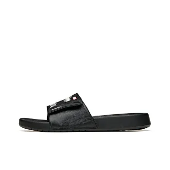 MARVEL x Anta Life Collection Quiet Slide Slippers Men's Black White