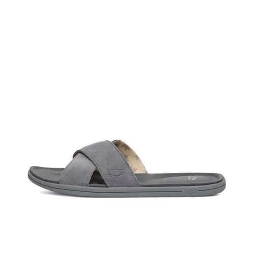 UGG Slide Slippers Men Gray