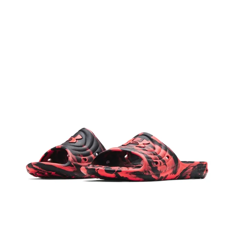 Under Armour Locker Slides 'Black Beta Camo'-2