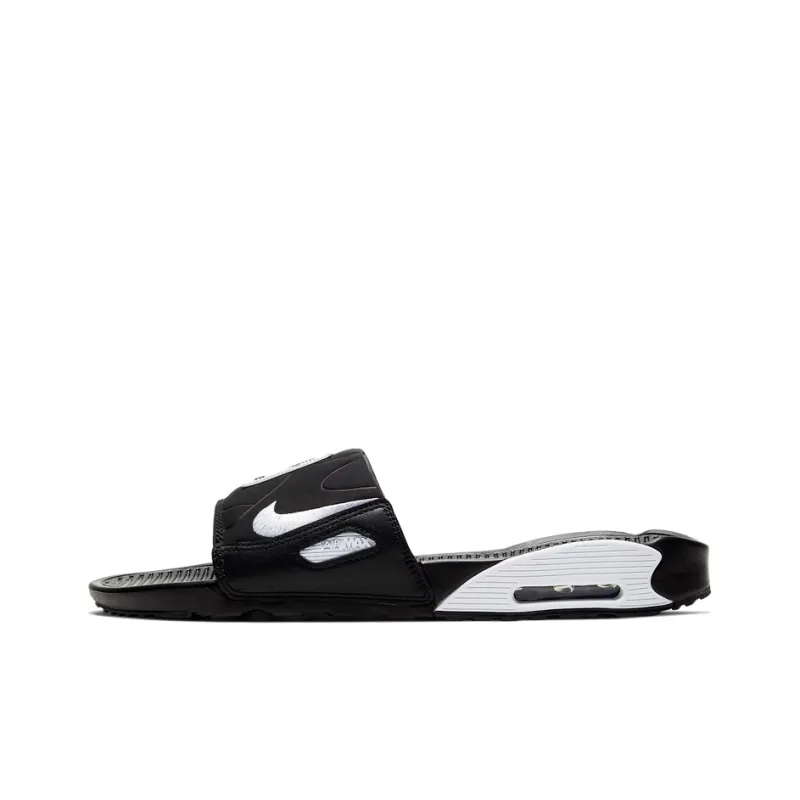 Nike Air Max 90 Slide Black White-0