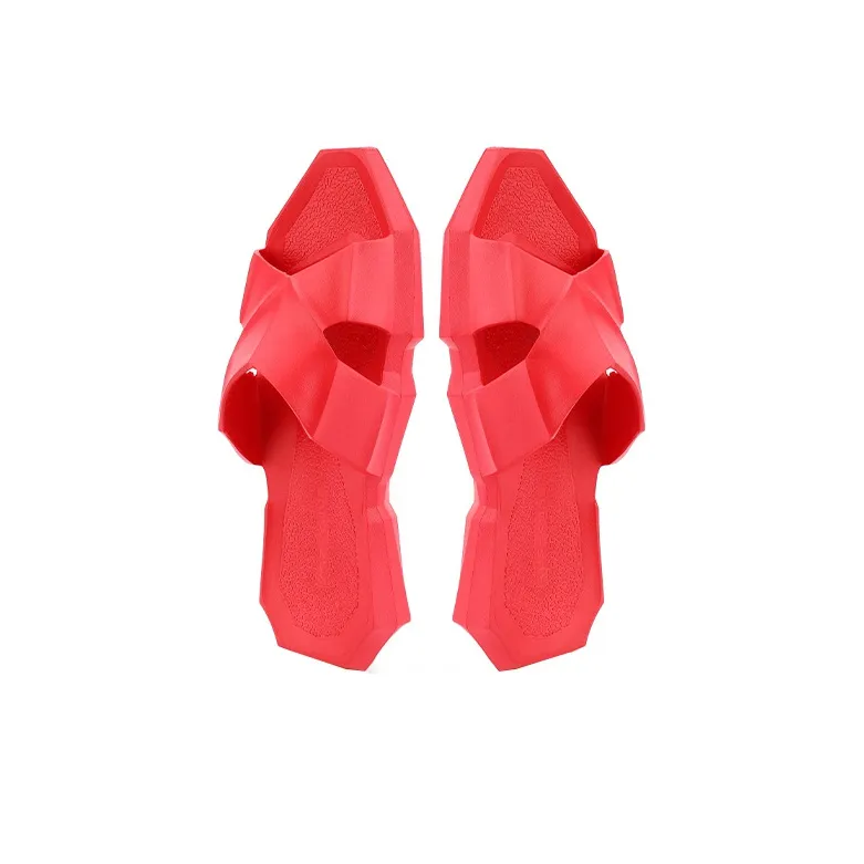 NORVINCY Slide Slippers Unisex Red-2