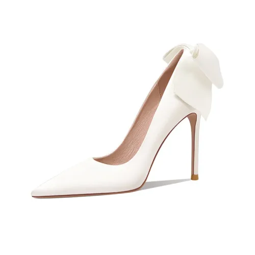 Lily Wei High Heels Women's White