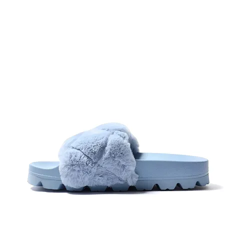 STEVE MADDEN Slide Slippers Women's Blue