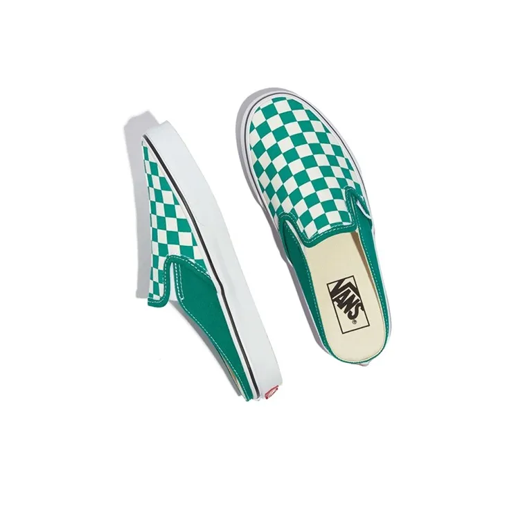 Vans Classic Slip On Mule 'Green White'-3
