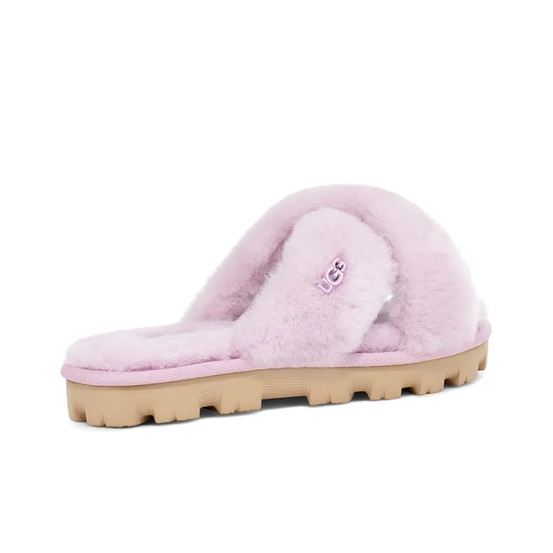 UGG Fuzzette Minimalistic Soft Sole Cozy Purple Women's-4