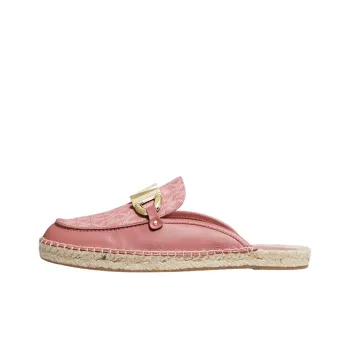 MICHAEL KORS Rubber Sole Abrasion Resistant Closed Toe Slippers Women's Pink