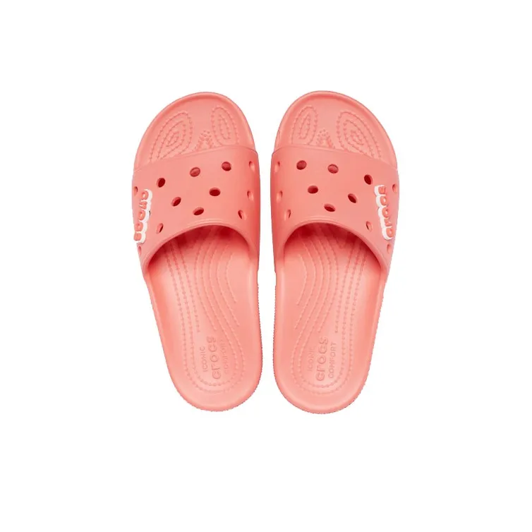 Crocs Slide Slippers Unisex Sunset Red-2