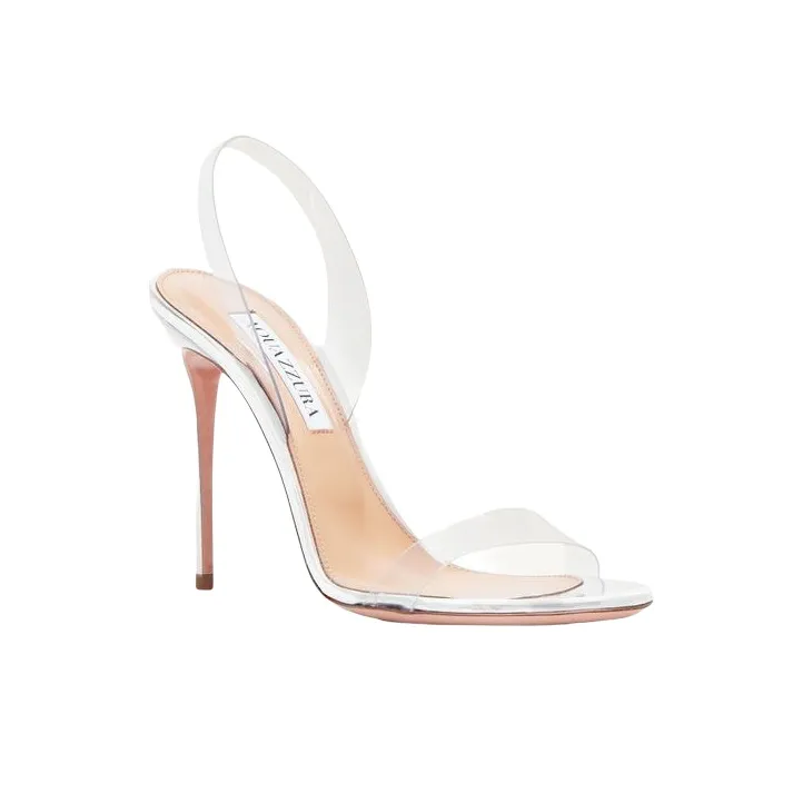 AQUAZZURA So Nude 105mm Sandals-2