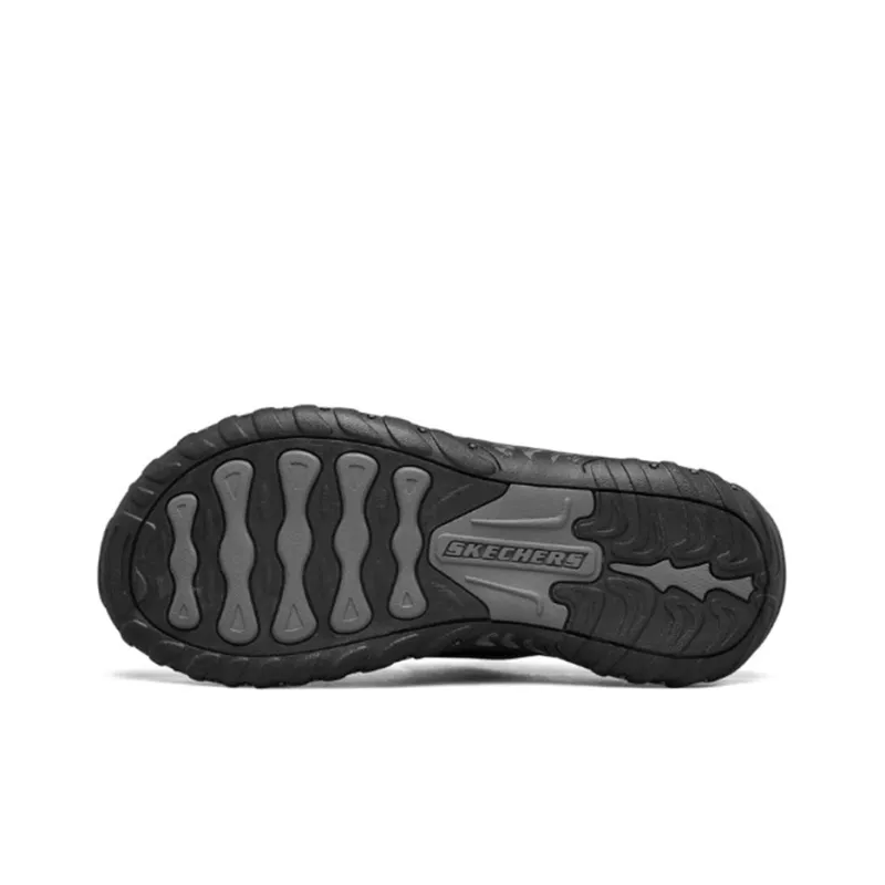 Skechers Reggae Casual Black Slippers-3