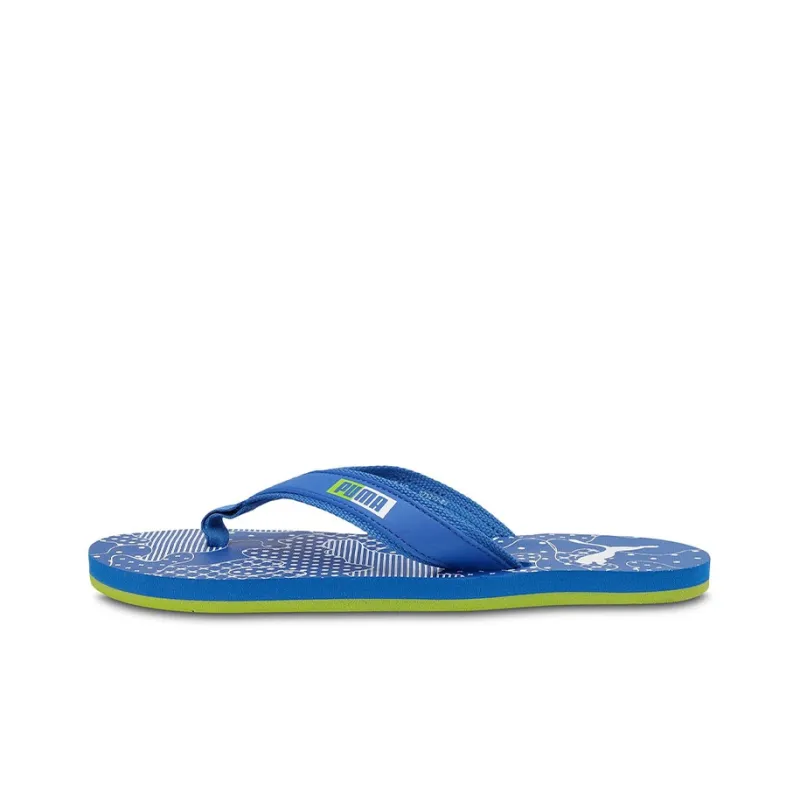 PUMA Slip-Resistant Slippers Men's Blue-0