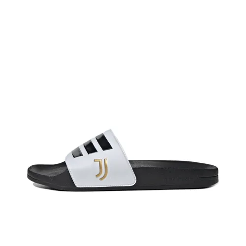 Adidas ADILETTE SHOWER Slide Slippers Men Black/White/Gold