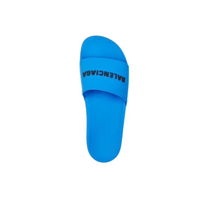 Balenciaga Pool Slides 'Blue'-3
