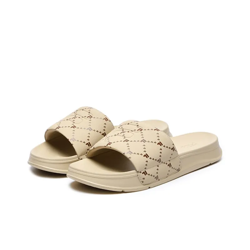 FILA FUSION Como Slippers 'Beige Brown'-2
