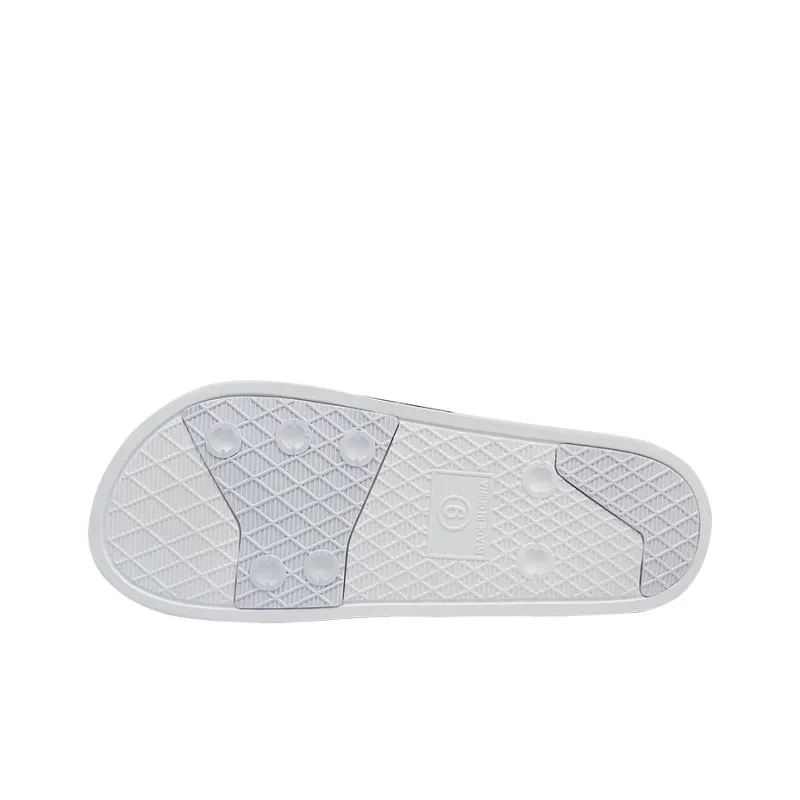 LiNing Slide Slippers Men's White Green-1