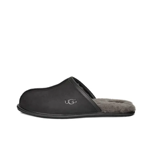 UGG Scuff Leather Slippers