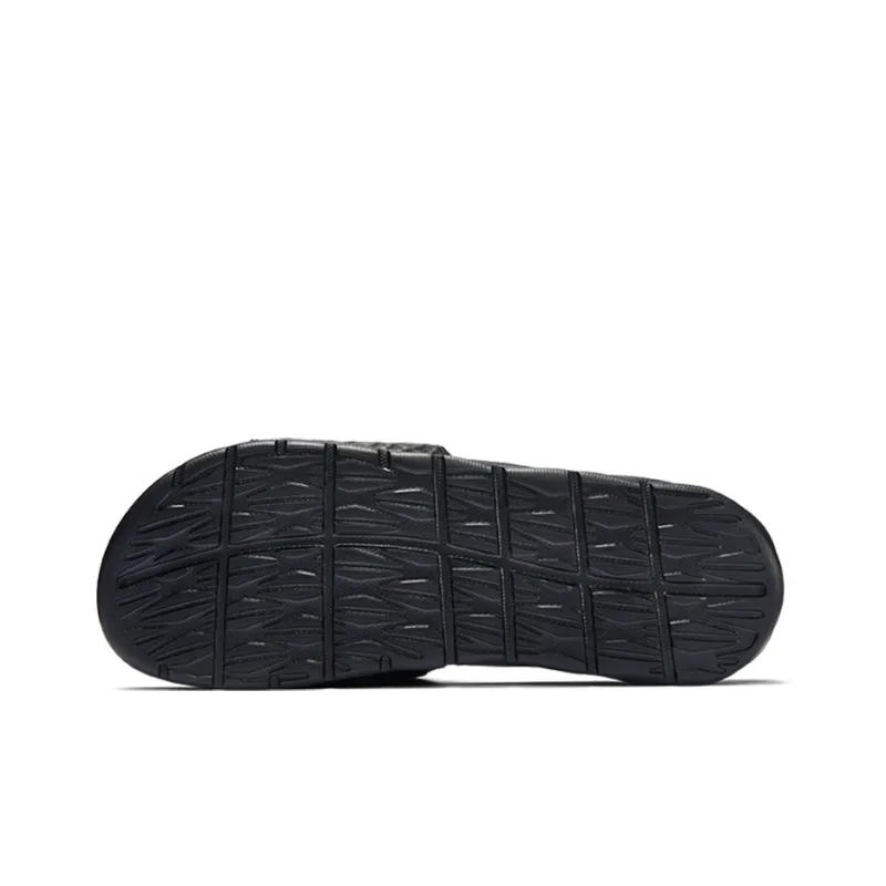 Nike Benassi Solarsoft Black/Volt-3