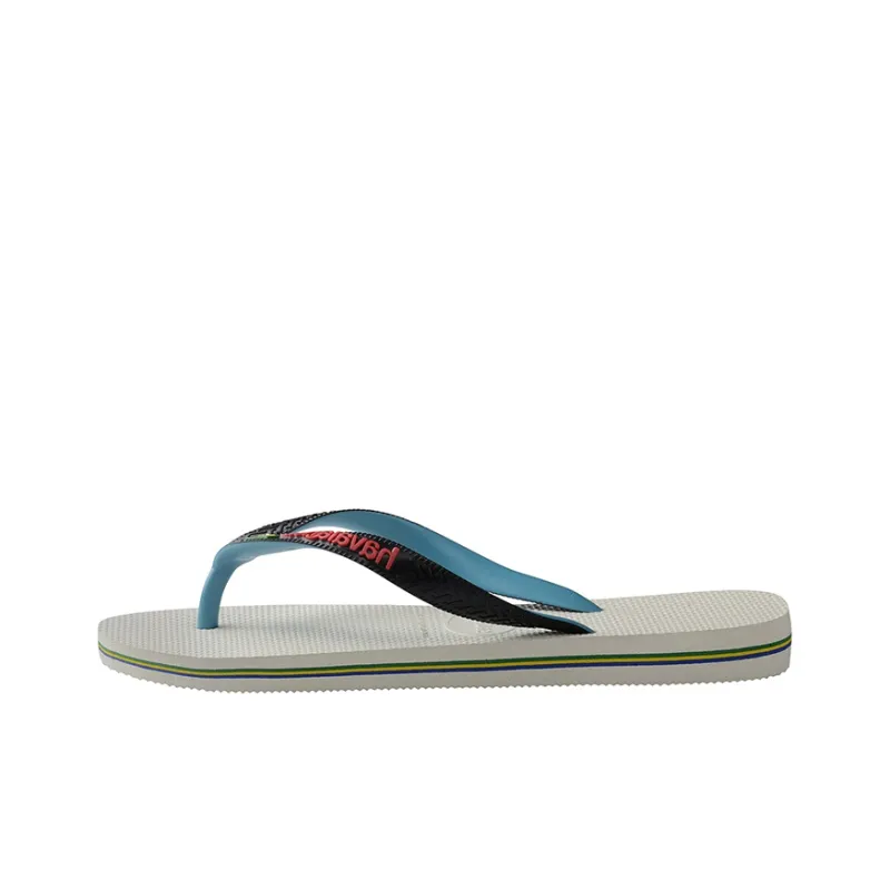 Havaianas Brasil Mi Slippers Unisex Oyster White-1