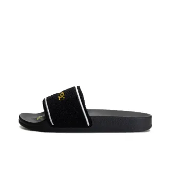 OFF WHITE Slide Slippers Men Black