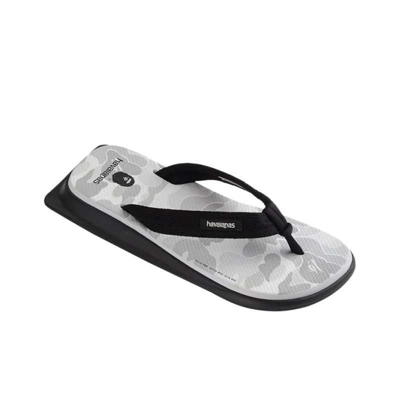 Bape x Havaianas Tradi Zori II Stylish Sandal Men's Gray-2
