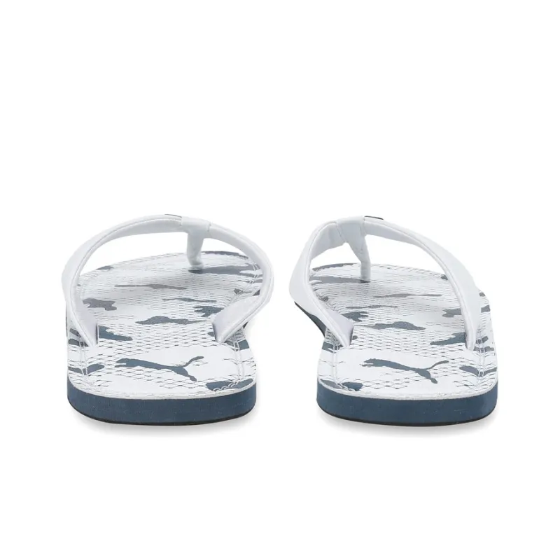 PUMA Rubber Sole Slip-Resistant Slippers Men's White-2