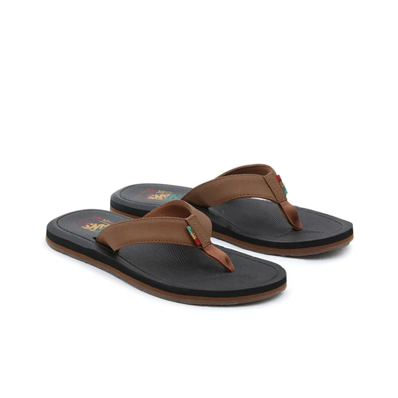 Vans Nexpa Synthetic Slippers 'Dachshund Rasta'-2