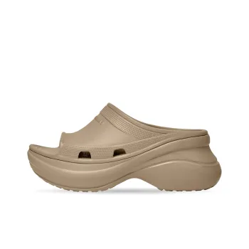 Balenciaga X Crocs Pool Slide Sandals 'Beige' Women's