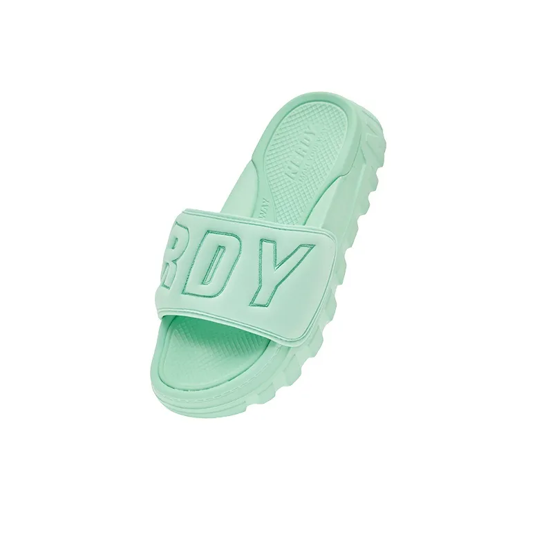Nerdy Slide Slippers Unisex Mint Green-2