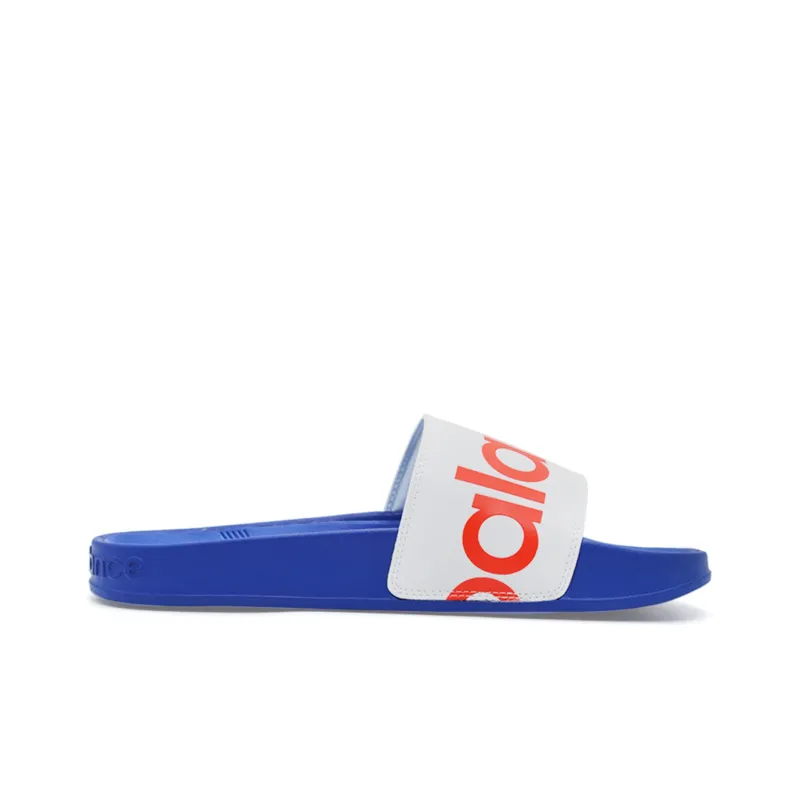 New Balance 200 Slippers White/Blue/Red-1