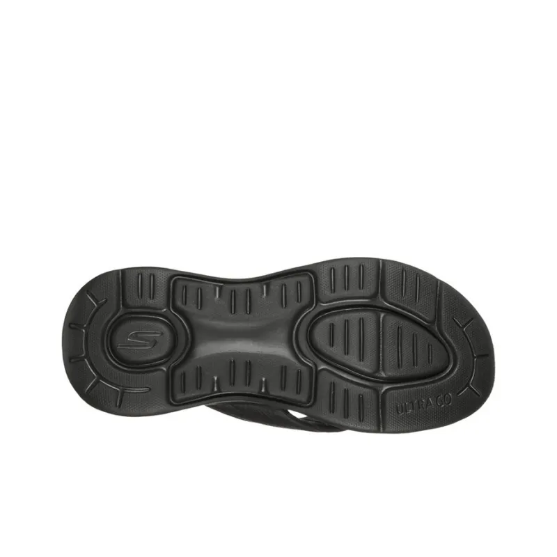 Skechers Go Walk Arch Fit Slip-Resistant Abrasion-Resistant Slide Slippers Men's Black-4