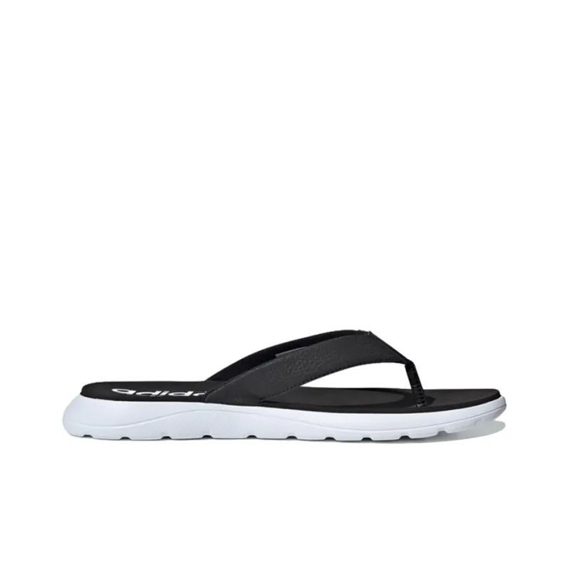 Adidas Comfort Flip Flops Core Black Cloud White-1